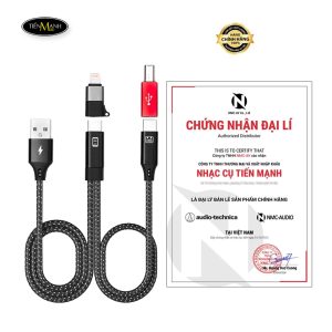 Dây cáp kết nối otg nmc audio lt04