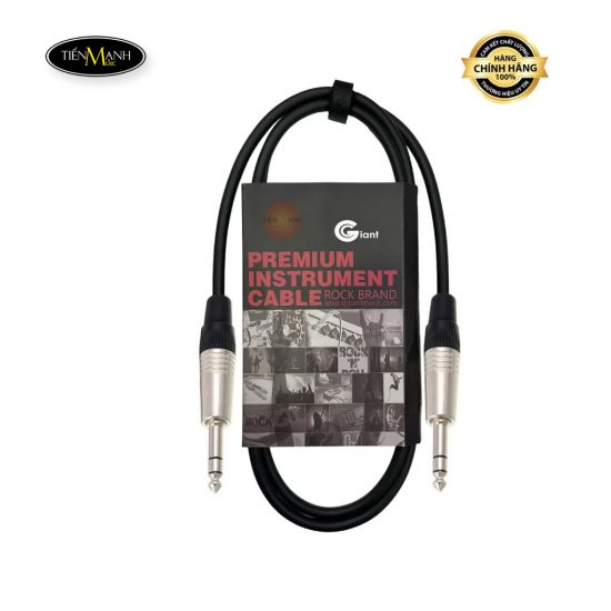 day-cap-loa-kiem-am-balanced-stereo-2-dau-6-35mm-giant-trs-gc29-cable-1-4-in-ggiant