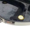 Hộp Đàn Violin Carbon Dáng Vát To Màu Trắng Caro Kẻ Chéo Xám Size 4/4