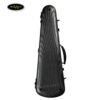Hộp đàn violin carbon tròn thường màu đen chấm bi size 4/4