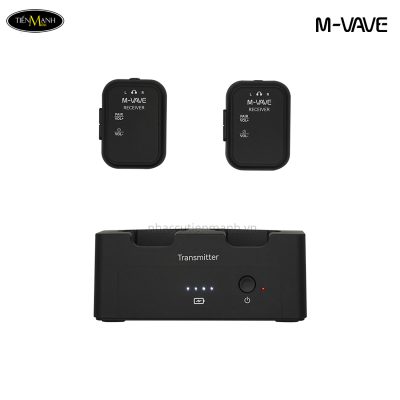 bo-thu-phat-audio-stereo-khong-day-wireless-system-2-4ghz-m-vave-wp-12-cho-tai-nghe-ban-tron-thiet-bi-audio-1-phat-2-nhan-cho-2-tai-nghe-kem-hop-sac