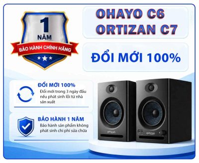 bảo hành loa kiểm âm ortizan c7 và ohayo c6