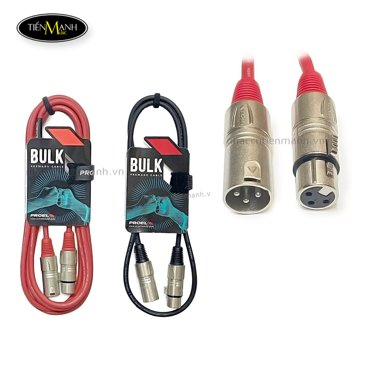 Proel BULK510LU3 Black - Cavi jack Proel BULK510LU3 Black - Cavi jack