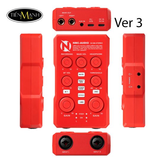 Box Live stream Stereo NMC-AUDIO SC380-V2 | SC380-V3, Audio Interface