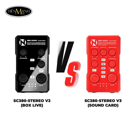 Box Live stream Stereo NMC-AUDIO SC380-V2 | SC380-V3
