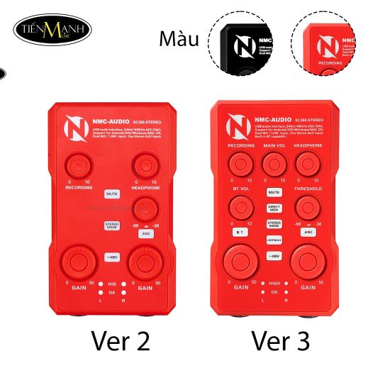 Box Live stream Stereo NMC-AUDIO SC380-V2 | SC380-V3