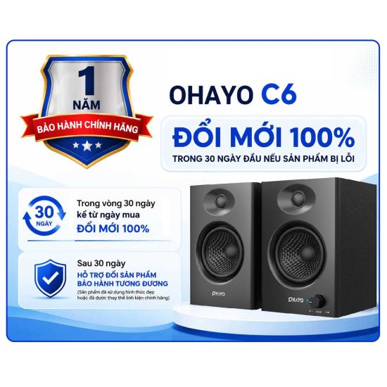 Loa-Kiem-Am-Ohayo-C6-60W-Black-White-Mot-Cap-