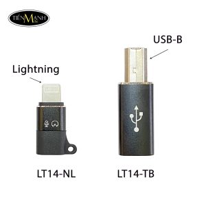 Đầu Chuyển Đổi OTG LT14, Type-C sang Lightning; USB-B