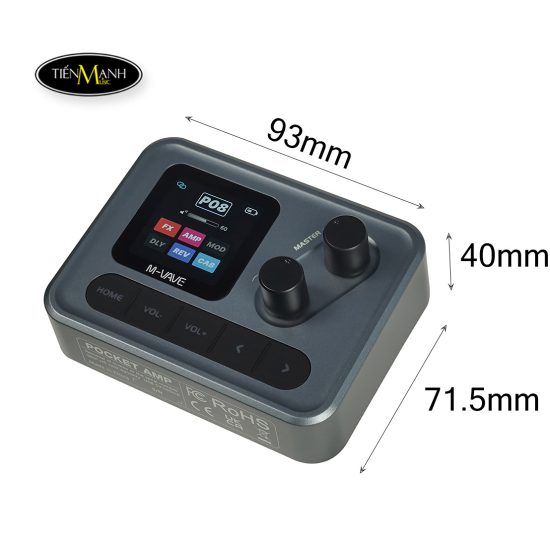 Phơ Guitar M-VAVE Pocket AMP SK-17 , Multi effects Processor Pedal