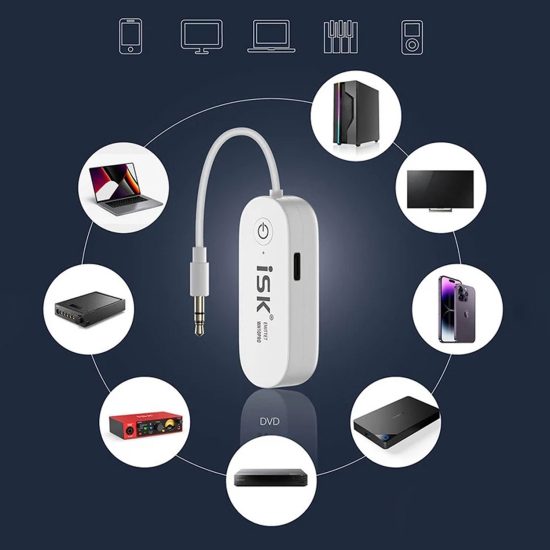 Bộ Tai Nghe Không Dây ISK WH10 PRO , Tai nghe kiểm âm