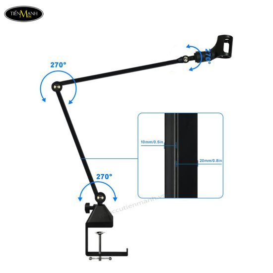 gia-do-micro-arm-kep-ban-dr-mic-f08