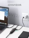 Bộ Hub Chia USB 3.0 Type-A Ra 4 Cổng USB 3.0 Type-A Ugreen CM416 ( 10915 ) - Nguồn cấp Micro-USB