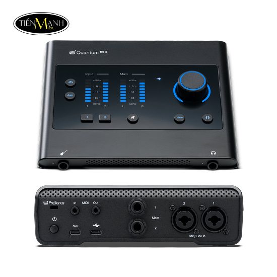 Soundcard Presonus Quantum ES2 , Audio Interface USB-C