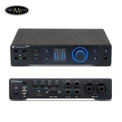 Soundcard Presonus Quantum HD2 USB-C, Audio Interface