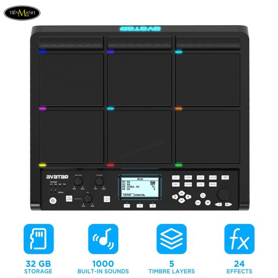 Trống điện HXW Avatar PD708 HXW Avatar PD708 Bộ trống điện HXW Avatar PD708 Electronic Drum HXW Avatar PD708 Digital Drum HXW Avatar PD708 HXW Avatar PD708 chính hãng Giá HXW Avatar PD708 Mua HXW Avatar PD708 Bộ electronic drum chuyên nghiệp Trống điện mesh head HXW Avatar HXW Avatar PD708 drum kit Trống điện cho biểu diễn sân khấu Trống điện cho phòng thu HXW Avatar PD708 review