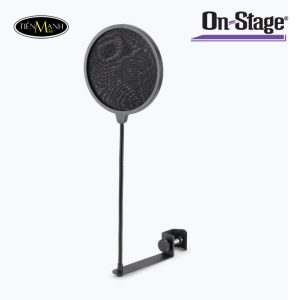 Màng Lọc Âm On Stage ASVS6-GB, Filter Pop Blocker with Clamp and Gooseneck