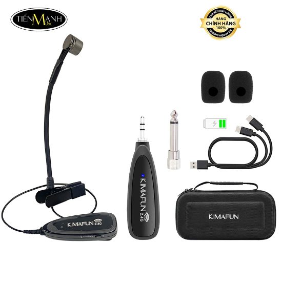 Micro Không Dây Cho Trống Kimafun KM-CX303 , Wireless Micro