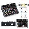 Bàn Trộn Âm Thanh Mixer 6 Cổng A48 - Mixing Hát Livestream, Karaoke Đa Hiệu Ứng Có Bluetooth