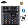 Bàn Trộn Mixer E-Lektron A28, Hát Live Stream, Karaoke Đa Hiệu Ứng ( có Bluetooth )