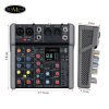 Bàn Trộn Mixer E-Lektron A28, Hát Live Stream, Karaoke Đa Hiệu Ứng ( có Bluetooth )