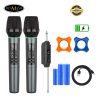 Bộ 2 Micro Không Dây U1-RC, Micro Hát Livestream Vocal Karaoke Wireless Micro
