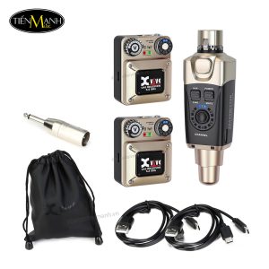 Bộ thu phát không dây Xvive U45R2 (1 phát, 2 thu), wireless 5.8Ghz cho tai nghe kiểm âm