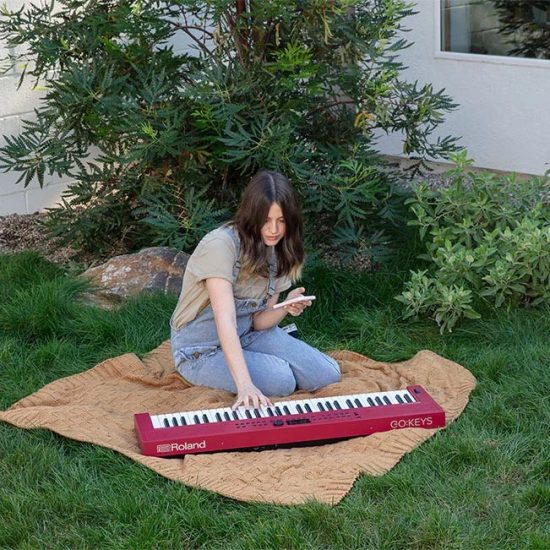 Đàn Organ Roland GO:KEYS 3 Music Creation Keyboard-Turquoise - red