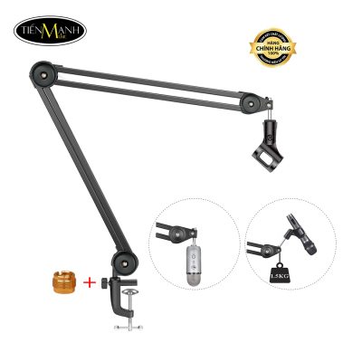 Giá Đỡ Treo Micro Kẹp Bàn NB46-HY, Arm Micro