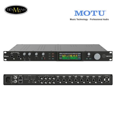 Soundcard Motu 10pre Thunderbol 4 và USB Cho Mac, Windows và IOS , Audio Interface