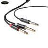 Dây Cáp NMC-AUDIO NMC SP164 (C433) 1 Đầu 6 Ly TRS Sang 2 Đầu 6 Ly TS (1 mét)