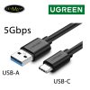 Dây Cáp USB-A sang Type-C USB 3.0 Ugreen 20883 US184 (Dài 1.5m) - Dùng Cho Soundcard Apollo