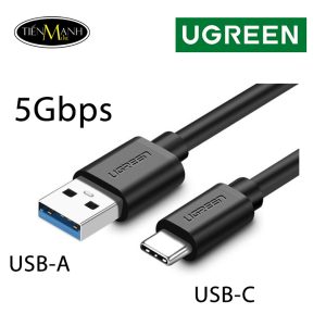 Dây Cáp USB-A sang Type-C USB 3.0 Ugreen 20883 US184 (Dài 1.5m) - Dùng Cho Soundcard Apollo