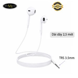 Tai Nghe Nhét Tai In ear LT07-SK, Đầu Cắm TRS 3.5mm Dài 2.5 mét