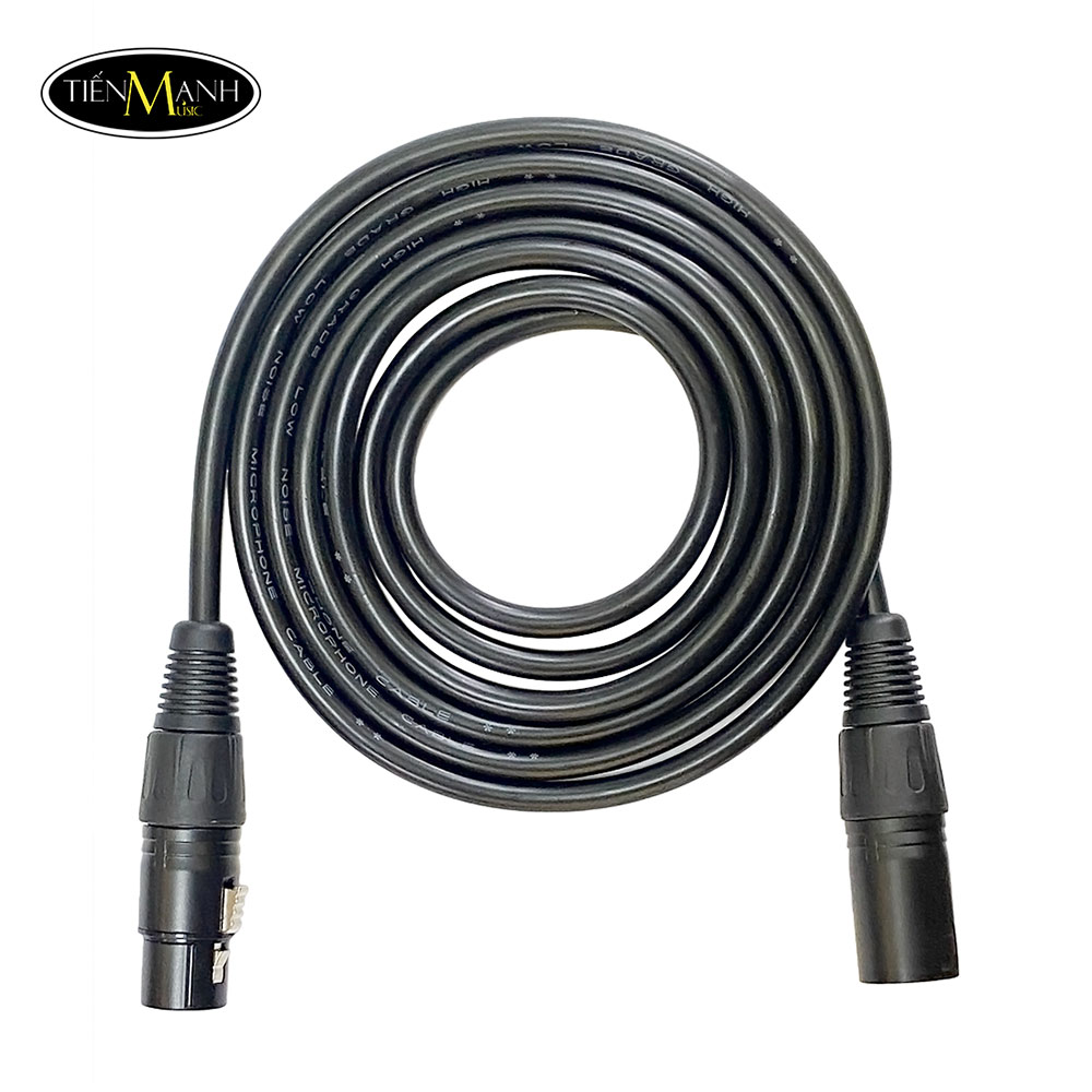Dây Cáp Micro Hossk H5 2 Đầu Canon - XLR Đực Sang Cái 2 mét, 3 mét