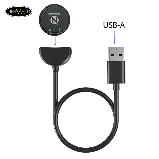 Micro Cài Áo Không Dây NMC-AUDIO NMC2812 (1 Mic) - Lightning | Type-C, Wireless Microphone