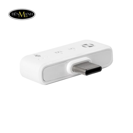 Micro Cài Áo Không Dây NMC-AUDIO NMC2812 (1 Mic) - Lightning | Type-C, Wireless Microphone
