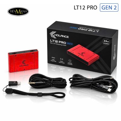 Box Live Stream KOLANCE LT12PRO GEN 2, 24bit Stereo, Box Thu Âm Điện Thoại