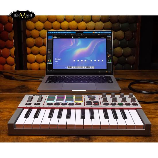 Đàn Akai Professional MPK Mini IV (MK4), Midi Controller màu đen