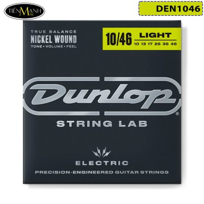 Dây Đàn Guitar Điện Dunlop DEN1046 ( 10-46 ) Light, Nickel Wound Electric Guitar Strings