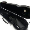 Hộp Đàn Violin Carbon Tròn Thường Màu Đen Kẻ Caro Chéo Xám Size 4/4 TMBV20