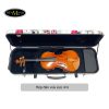 Hộp Đàn Violin Carbon Vuông Màu Trắng In Chữ London Size 4/4