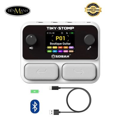 Phơ Đàn Guitar Soran Tiny Stomp JME03A, Multi effects Cho Guitar và Bass