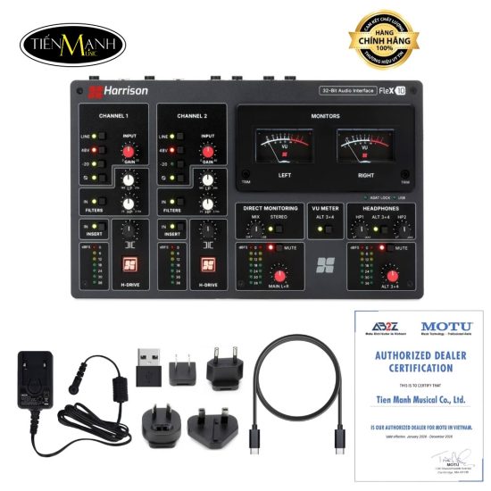 Soundcard Harrison Audio FleX-10 USB-C - Audio InterfaceSoundcard Harrison Audio FleX-10 USB-C - Audio InterfaceSoundcard Harrison Audio FleX-10 USB-C - Audio Interface