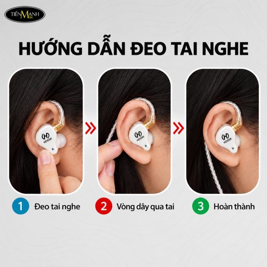 Tai Nghe Kiểm Âm Nhét Tai HOSSK HK-60 - Ảnh 4