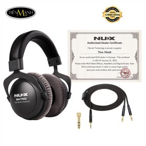 Tai Nghe Kiểm Âm Nux SH750, Closed Back, Studio Monitor Headphone