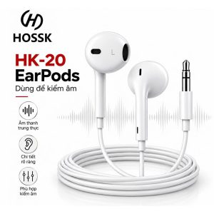 Tai Nghe Nhét Tai In Ear Hossk HK20 EarPods